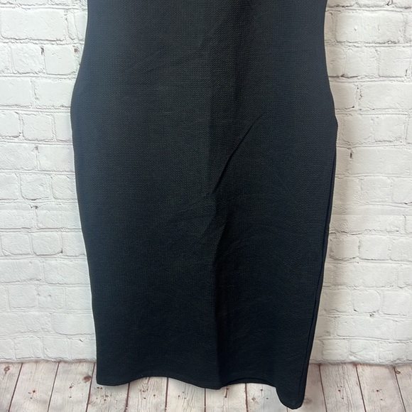 Almost Famous Black Bodycon Pearl Detail Dress Juniors Size XL Homecoming - Picture 4 of 5